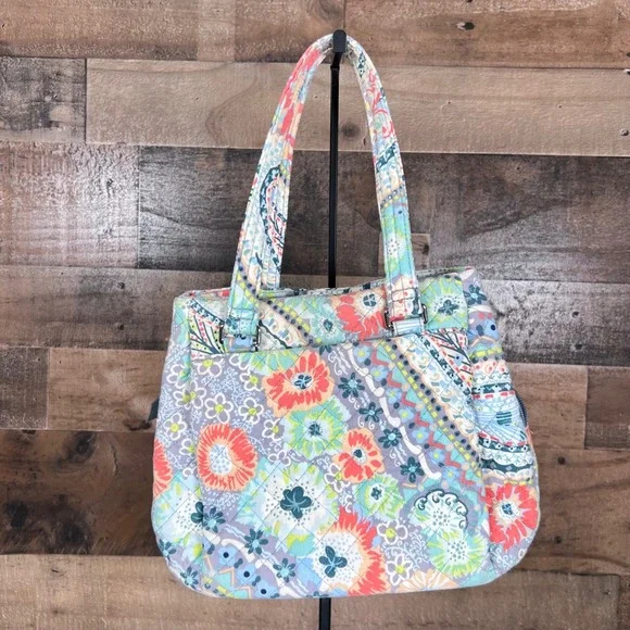 Vera Bradley Crossbody Bag Floral Quilted Lightweight Travel Purse - Picture 2 of 12
